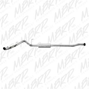 MBRP - MBRP 11-12 Ford F150 V6 Ecoboost 3in T409 Cat Back Single Side Exit - S5236409 - Image 4