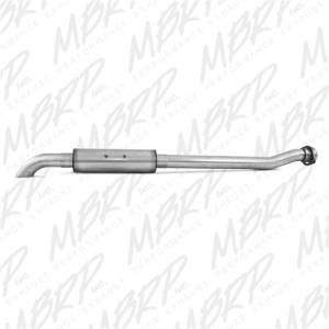 MBRP - MBRP 11-12 Ford F-150 SVT Raptor 6.2L EC-SB/CC-SB 3.5in Cat Back Single Turn Down Alum Exhaust - S5242AL - Image 4