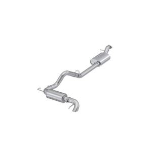 MBRP 2021-2023 Ford Bronco 2.3L/2.7L Stainless Steel 3in Cat-Back, Single High Clearance Rear Exit - S5245304