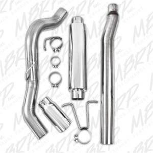 MBRP - MBRP 11-13 Ford F-250/350/450 6.2L V8 Gas 4in Cat Back Single Side T409 Exhaust System - S5246409 - Image 5