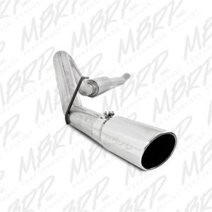 MBRP 11-13 Ford F-250/350/450 6.2L V8 Gas 4in Cat Back Single Side Alum Exhaust System - S5246AL