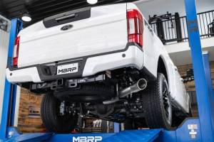 MBRP - MBRP 2017+ Ford F-250/F-350 6.2L/7.3L Super/Crew Cab Single Side 4in T304 Catback Exhaust - S5247304 - Image 19