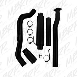 MBRP - MBRP 11-14 Ford F-150 3.5L V6 EcoBoost 4in Cat-Back Single Side AL Exhaust System - Black - S5248BLK - Image 5