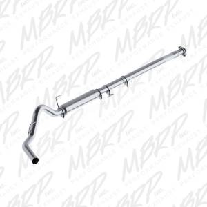 MBRP - MBRP 2011-2014 Ford Ford F-150 3.5L V6 EcoBoost 4in Cat Back Single Side AL P Series Exhaust - S5248P - Image 2