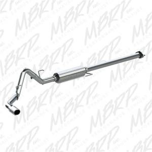 MBRP - MBRP 2015 Ford F-150 2.7L / 3.5L EcoBoost 3in Cat Back Single Side Alum Exhaust System - S5253AL - Image 2