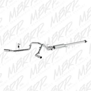 MBRP 2015 Ford F-150 2.7L / 3.5L EcoBoost 2.5in Cat Back Dual Side Split Alum Exhaust System - S5254AL