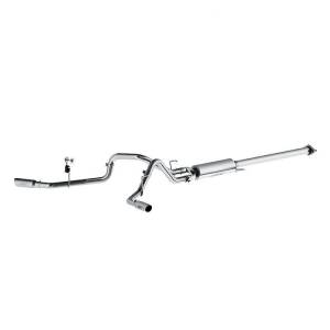 MBRP - MBRP 2015 Ford F-150 2.7L / 3.5L EcoBoost 2.5in Cat Back Dual Side Split Alum Exhaust System - S5254AL - Image 3