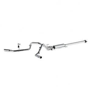 MBRP - MBRP 2015 Ford F-150 2.7L / 3.5L EcoBoost 2.5in Cat Back Dual Side Split Alum Exhaust System - S5254AL - Image 4