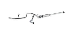 MBRP - MBRP 2015 Ford F-150 2.7L / 3.5L EcoBoost 2.5in Cat Back Dual Side Split Alum Exhaust System - S5254AL - Image 5