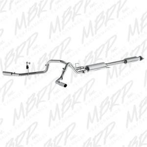 MBRP 2015 Ford F-150 5.0L 3in Cat Back Dual Split Side Exit T409 Exhaust System - S5257409