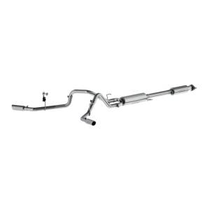 MBRP - MBRP 2015 Ford F-150 5.0L 3in Cat Back Dual Split Side Exit T409 Exhaust System - S5257409 - Image 2