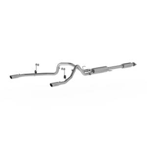 MBRP - MBRP 2015 Ford F-150 5.0L 3in Cat Back Dual Split Rear Exit T409 Exhaust System - S5258409 - Image 2