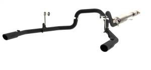 MBRP - MBRP 2015 Ford F-150 5.0L 3in Cat Back Dual Split Rear Exit Black Exhaust System - S5258BLK - Image 2