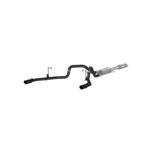 MBRP - MBRP 2015 Ford F-150 5.0L 3in Cat Back Dual Split Rear Exit Black Exhaust System - S5258BLK - Image 4