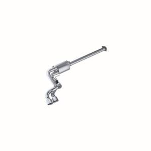 MBRP - MBRP 09-14 Ford F150 T304 Pre-Axle 4.5in OD Tips Dual Outlet 3in Cat Back Exhaust - S5261304 - Image 3