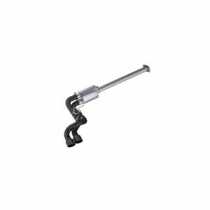 MBRP - MBRP 09-14 Ford F150 Pre-Axle 4.5in OD Tips Dual Outlet 3in Black Coated Cat Back Exhaust - S5261BLK - Image 3