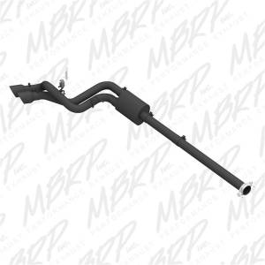 MBRP - MBRP 09-14 Ford F150 Pre-Axle 4.5in OD Tips Dual Outlet 3in Black Coated Cat Back Exhaust - S5261BLK - Image 4