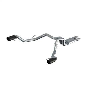 MBRP 17-20 Ford F-150 Raptor 3.5L Ecoboost Dual Rear Exit T409 3in Resonater Back Exhaust System - S5264409