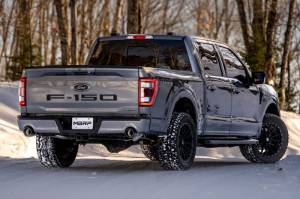 MBRP - MBRP 22-23 Ford F150 T304 5in OD Carbon Fiber Tip Dual Rear Exit 3in Cat Back Exhaust - S52683CF - Image 2