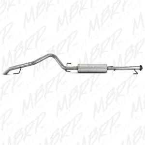 MBRP - MBRP 2007-2009 Toyota FJ 4.0L V6 Cat Back Single Rear Exit Off-Road Tail No tip - S5310AL - Image 3