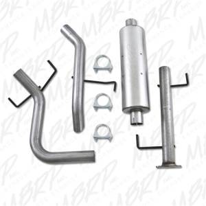 MBRP - MBRP 2007-2009 Toyota FJ 4.0L V6 Cat Back Single Rear Exit Off-Road Tail No tip - S5310AL - Image 4