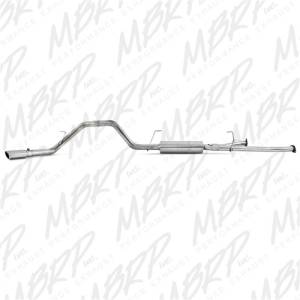 MBRP - MBRP 2009-2010 Toyota Tundra 5.7L EC-Std. & SB/CC-SB Cat Back Single Side - S5314409 - Image 3