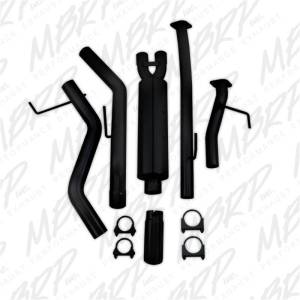 MBRP - MBRP 2009-2014 Toyota Tundra 5.7L EC-Std. & SB/CC-SB 3in Cat-Back Single Side AL - Black - S5314BLK - Image 4