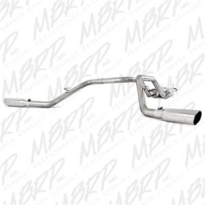 MBRP 2009-2010 Toyota Tundra 5.7L EC-Std. & SB/CC-SB Cat Back Dual Split Side - S5316409