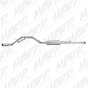 MBRP - MBRP 2009-2010 Toyota Tundra 5.7L EC-Std. & SB/CC-SB Cat Back Dual Split Side - S5316409 - Image 3