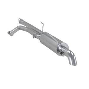 MBRP - MBRP 07-08 Toyota Tundra Cat Back Turn Down Single Side Aluminized Exhaust - S5318AL - Image 3