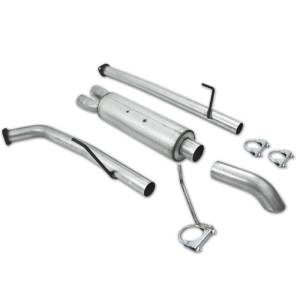 MBRP - MBRP 07-08 Toyota Tundra Cat Back Turn Down Single Side Aluminized Exhaust - S5318AL - Image 5