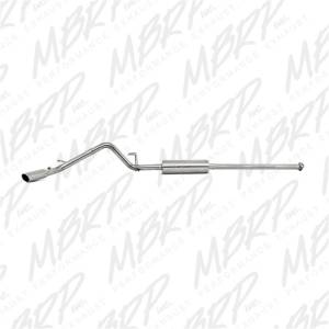 MBRP - MBRP 05-13 Toyota Tacoma 4.0L EC/CC Cat Back Single Exit Aluminized Exhaust - S5326AL - Image 4