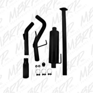 MBRP - MBRP 09-14 Toyota Tacoma 4.0L EC/CC Cat-Back Single Exit AL - Black - S5326BLK - Image 5