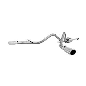 MBRP - MBRP 05-13 Toyota Tacoma 4.0L EC/CC AL Dual Split Side Cat Back Exhaust - S5328AL - Image 2