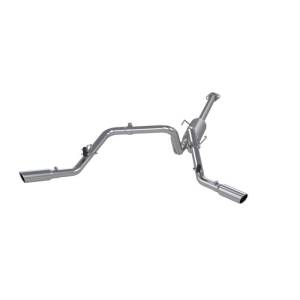 MBRP - MBRP 05-13 Toyota Tacoma 4.0L EC/CC AL Dual Split Side Cat Back Exhaust - S5328AL - Image 3