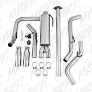 MBRP - MBRP 05-13 Toyota Tacoma 4.0L EC/CC AL Dual Split Side Cat Back Exhaust - S5328AL - Image 5