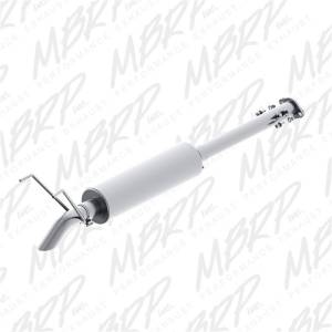 MBRP 01-05 Toyota Tacoma 2.4/2.7/3.4L 2.5in Cat Back Turn Down Style T409 Exhaust System - S5332409