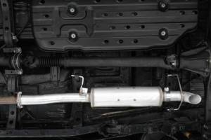 MBRP - MBRP 2016 Toyota Tacoma 3.5L Cat Back Turn Down Style T409 Exhaust System - S5339409 - Image 4