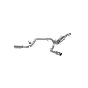 MBRP - MBRP 2016 Toyota Tacoma 3.5L Cat Back Turn Down Style Aluminized Exhaust System - S5339AL - Image 4