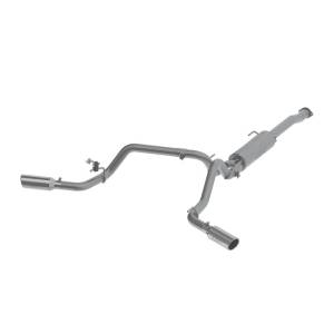 MBRP - MBRP 2016 Toyota Tacoma 3.5L EC/CC Cat Back Dual Split Exit T409 Exhaust - S5340409 - Image 2