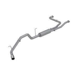 MBRP - MBRP 2007-2009 Nissan Titan 5.6L EC/CC Cat Back Single Side - S5404409 - Image 2