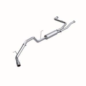 MBRP - MBRP 2007-2009 Nissan Titan 5.6L EC/CC Cat Back Single Side - S5404AL - Image 3