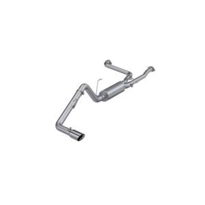 MBRP 22-23 Nissan Frontier 3.8L 3in Tip 3in Cat Back Single Side Exit Street Profile - Aluminized - S5407AL