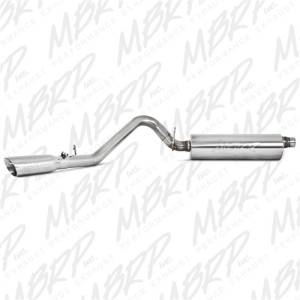 MBRP - MBRP 1997-1999 Jeep Wrangler (TJ) Inline-4 2.5L Inline-6 4.0L Cat Back Single - S5512409 - Image 3