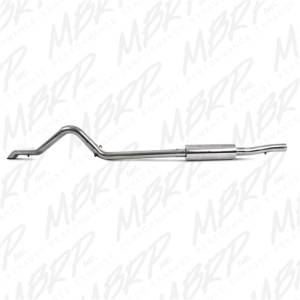 MBRP - MBRP 2007-2009 Jeep Wrangler (JK) 3.8L V6 4 dr Off-Road Tail Pipe Muffler before Axle - S5514409 - Image 3