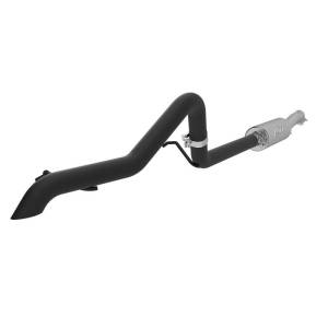 MBRP - MBRP 2007-2009 Jeep Wrangler (JK) 3.8L V6 4 dr Off-Road Tail Pipe Muffler before Axle - S5514BLK - Image 2