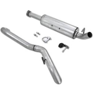 MBRP - MBRP 04-06 Jeep Wrangler (TJ) Unlimited 4 0L I-6 Cat Back Single Aluminized Exhaust - S5520AL - Image 5