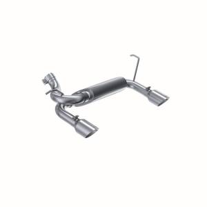 MBRP - MBRP 07-14 Jeep Wrangler/Rubicon 3.6L/3.8L V6 Axle-Back Dual Rear Exit Aluminum Performance Exhuast - S5528AL - Image 3