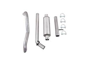 MBRP - MBRP 12 Jeep Wrangler/Rubicon 3.6L V6 Cat Back Single Rear Exit Off-Road Alum Exhaust - S5530AL - Image 5