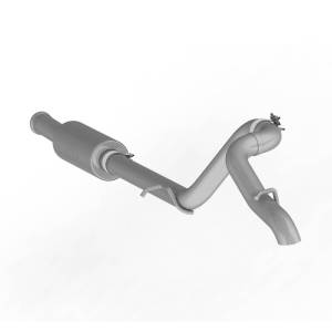 MBRP - MBRP 2018 Jeep Wrangler JL 2.5in Single Rear Exit Cat Back Exhaust - Aluminized - S5531AL - Image 2